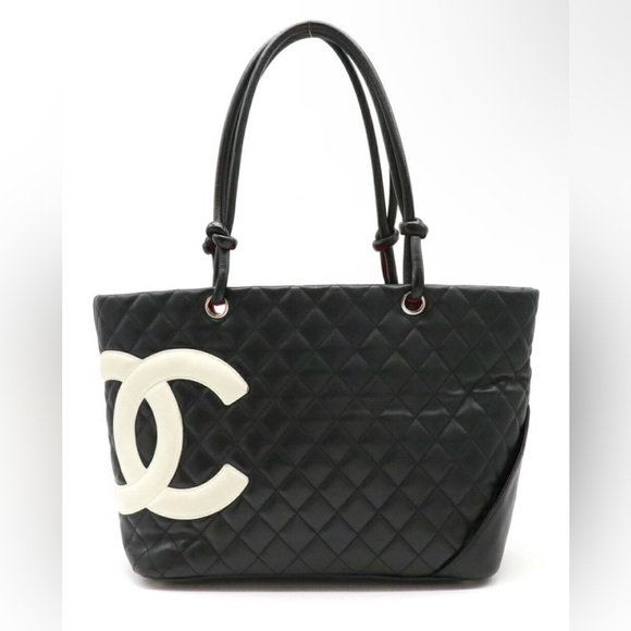 CHANEL Calfskin Quilted Large Cambon Tote - Picture 2 of 12